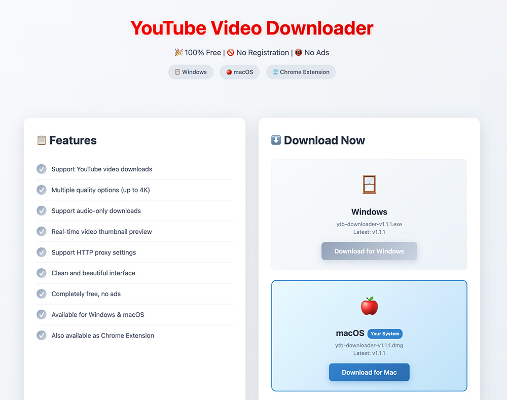 YouTube Video Downloader插图
