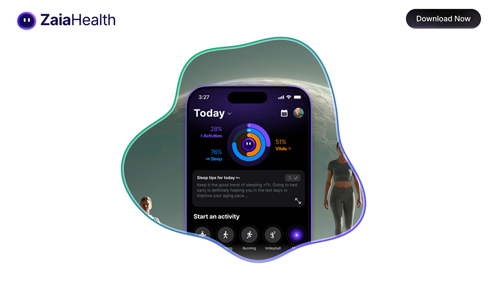 Zaia Health AI官网插图