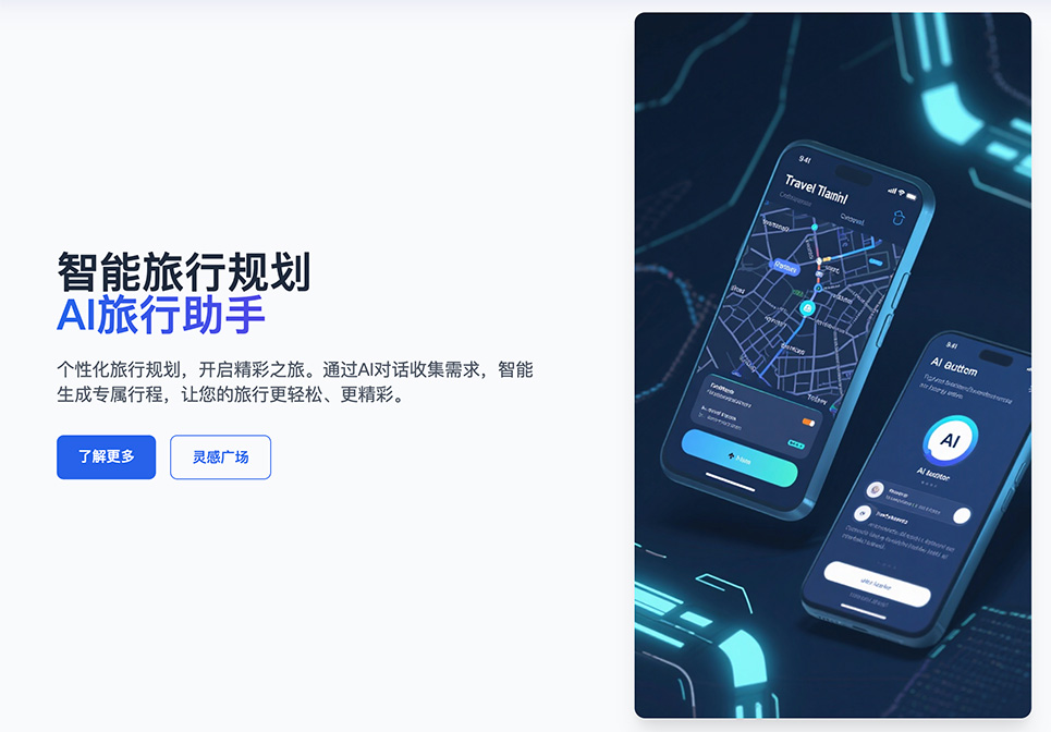 智算旅迹：一款AI旅行助手平台，几分钟内生成个性化行程方案